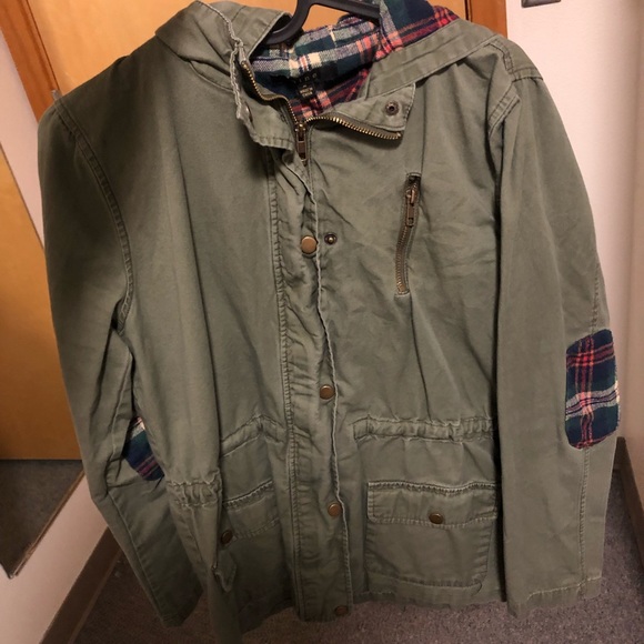 Green coat - M - Picture 1 of 3
